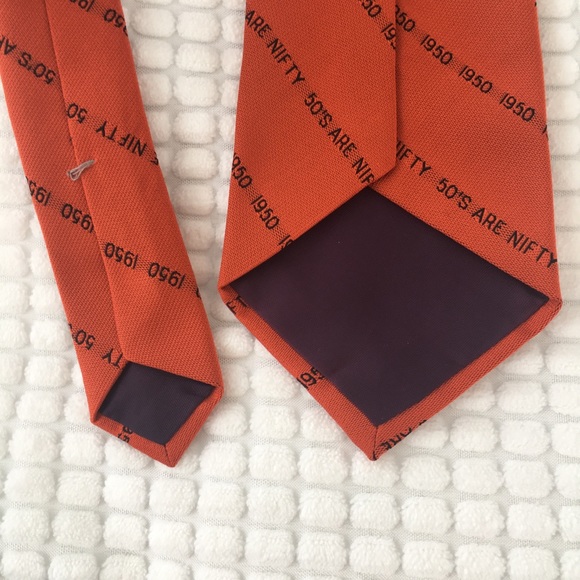 Vintage Princeton University 50’s Are Nifty Tie - Picture 6 of 6
